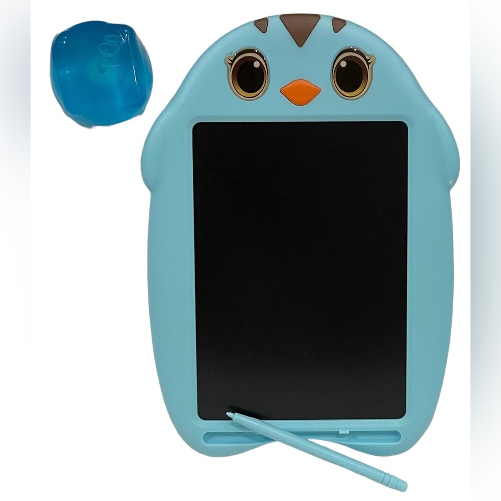 Novelty Learning Expression Kit - LCD Kids Writing Tablet & Gel Stress Cube